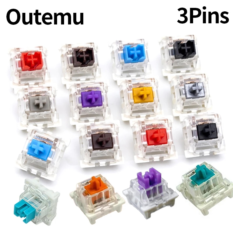 Mechanical Switch Tester - Outemu คีย์บอร์ดสวิทช์ 3Pin ป้องกันฝุ่น Linear Tactile