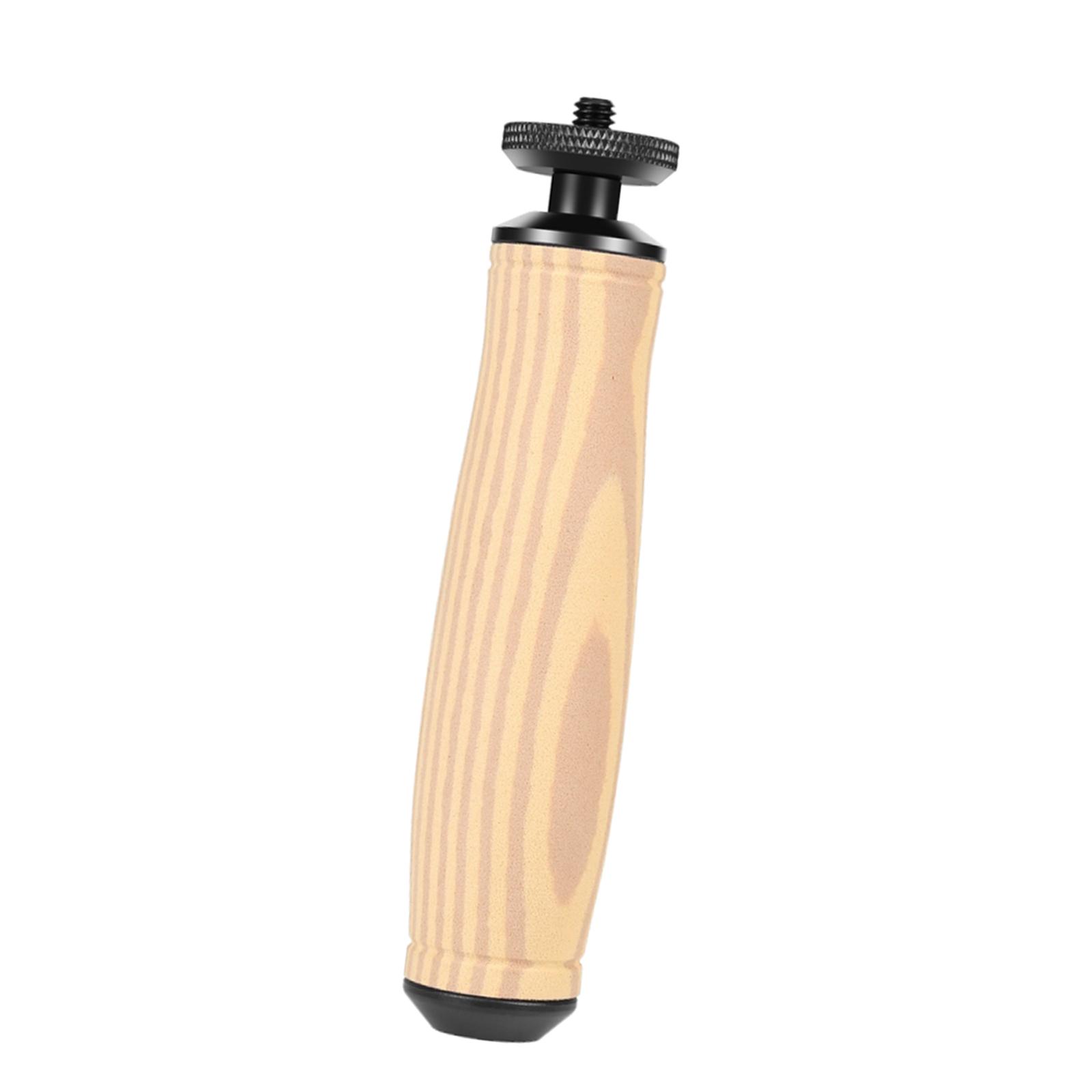 Stabilizer Screw In - ที่จับกล้องแบบพกพาพร้อมตัวยึดและเกลียวขนาด 1/4 นิ้ว อุปกรณ์เสริมสำหรับจับกล้องแบบมือถือ ใช้กับไฟ LED
