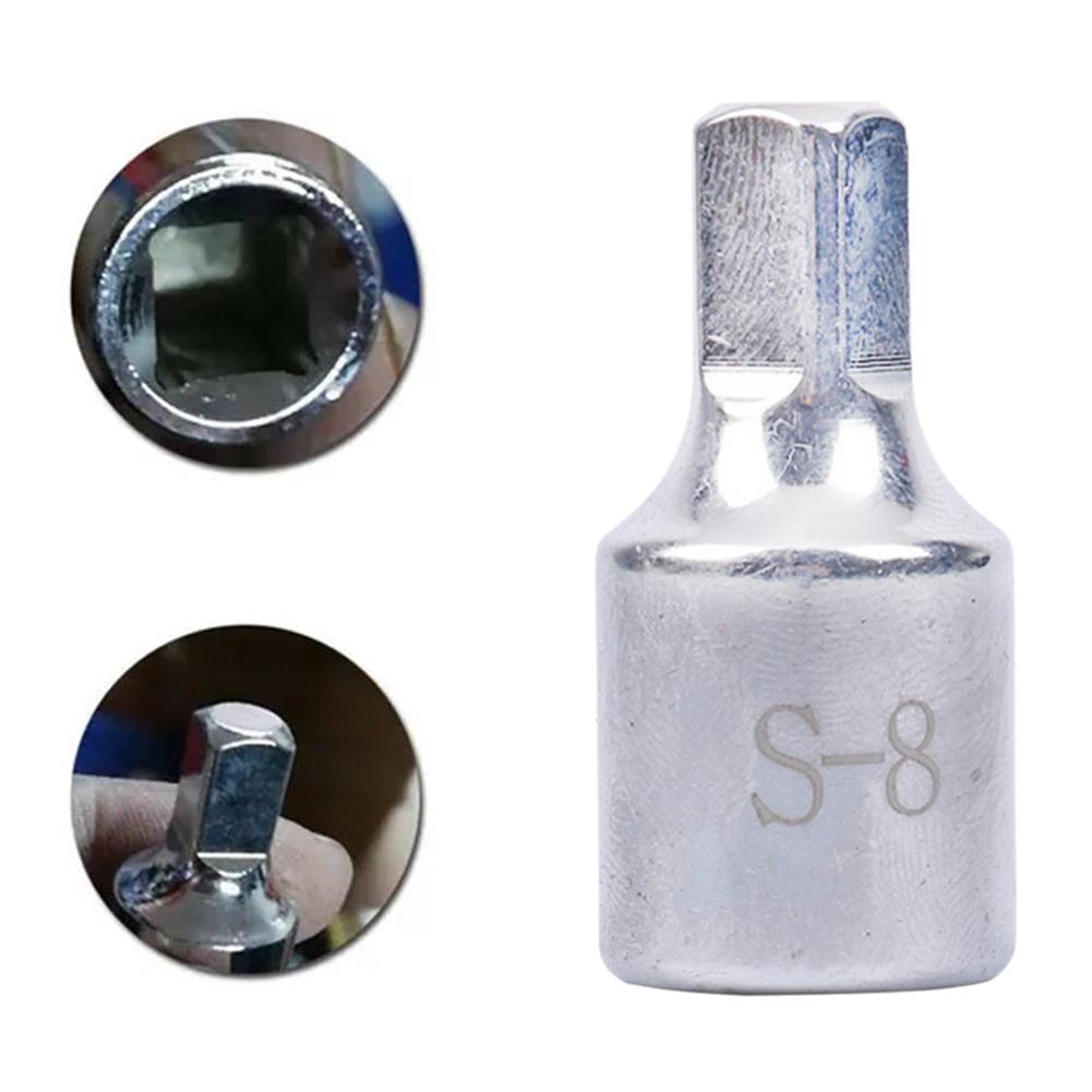 Stabilizer Screw In - สแควร์กระทะน้ํามันสกรูประแจวานาเดียมเหล็กStabilizer Oil Sump Drain Plugซ่อมรถยนต์ชุดเครื่องมือการบํารุงรักษาเครื่องยนต์