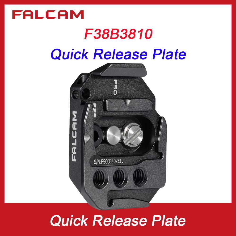 Stabilizer Screw In - Falcam แผ่นปลด F38และ F38B3810 F50แบบสกรูคู่สำหรับขาตั้งกล้องตัวเลื่อนรางยึดกล้อง
