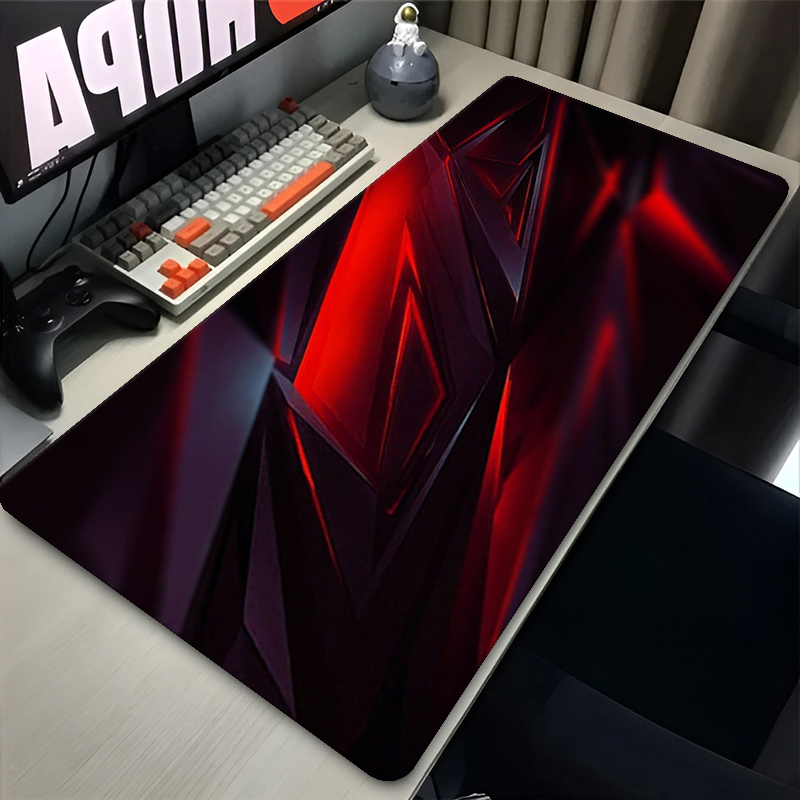 Gaming Keyboard And Mouse Pad - แผ่นรองเมาส์ แผ่นรองเมาส์เกมมิ่ง 3 มิติ ขอบโค้งมน แผ่นรองคีย์บอร์ด