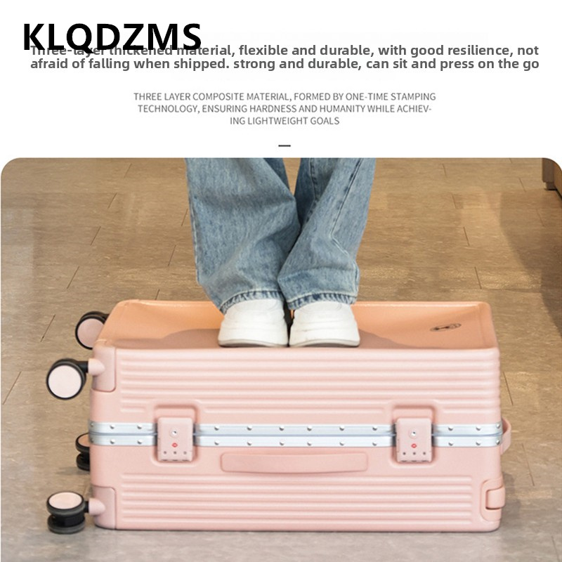Aluminum Case 65 - กระเป๋าเดินทางอลูมิเนียม KLQDZMS ขนาด 20 22 24
