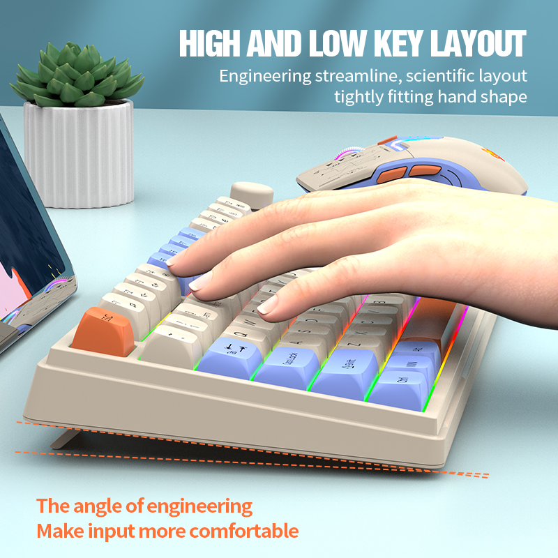 2.4G ชุดคีย์บอร์ดและเมาส์ไร้สา - Gaming Keyboard And Mouse Combo บทวิจารณ์และราคา