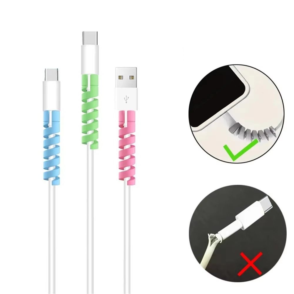 ตัวป้องกันสายเคเบิล TPR แบบใช้ - Coiled Usb Cable บทวิจารณ์และราคา