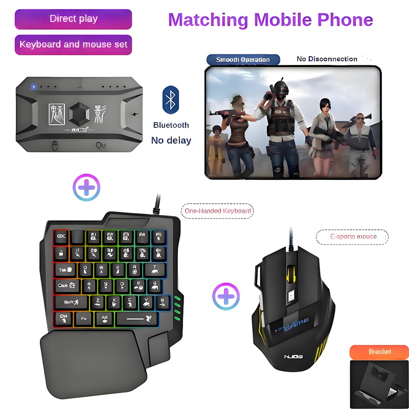 M1 Pro เกมแพด ตัวแปลงเกมมือถือ - Gaming Keyboard And Mouse Mobile บทวิจารณ์และราคา