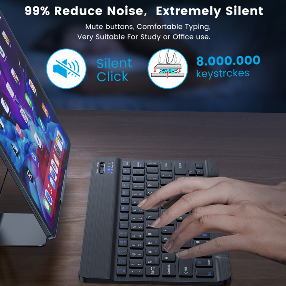 ใหม่ 2025 บลูทูธคีย์บอร์ดไร้สา - Gaming Keyboard Mechanical Wireless บทวิจารณ์และราคา