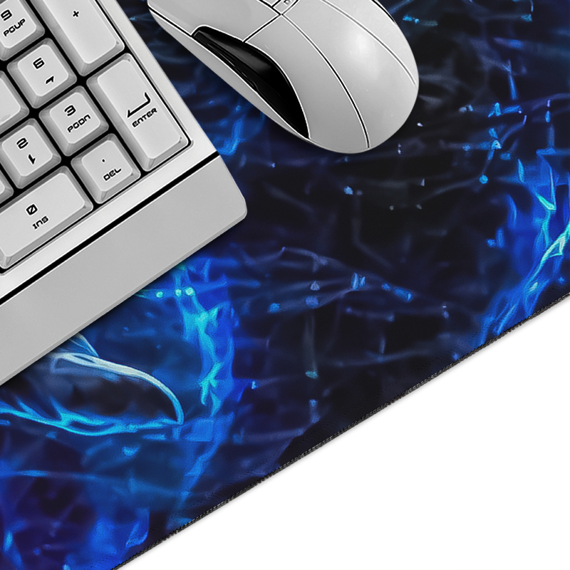 แผ่นรองเมาส์ Blue Death Gaming - Gaming Keyboard Blue บทวิจารณ์และราคา