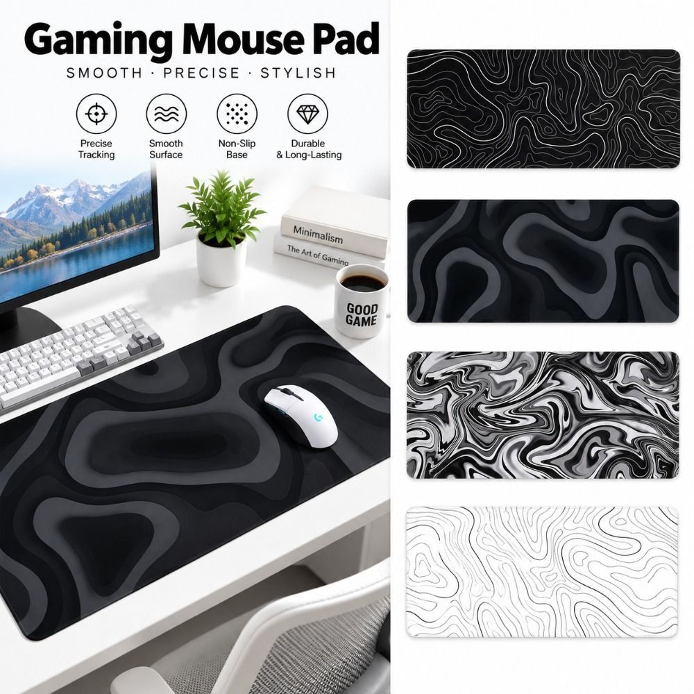 แผ่นรองเมาส์เกมมิ่งขนาดใหญ่ กั - Gaming Keyboard And Mouse Pad บทวิจารณ์และราคา