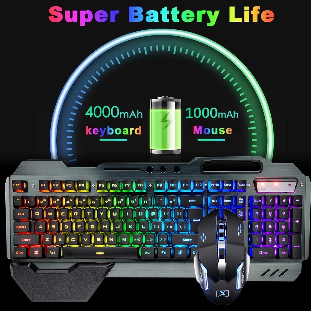 K680 คีย์บอร์ดเกมไร้สายและเมาส - Gaming Keyboard And Mouse Combo บทวิจารณ์และราคา