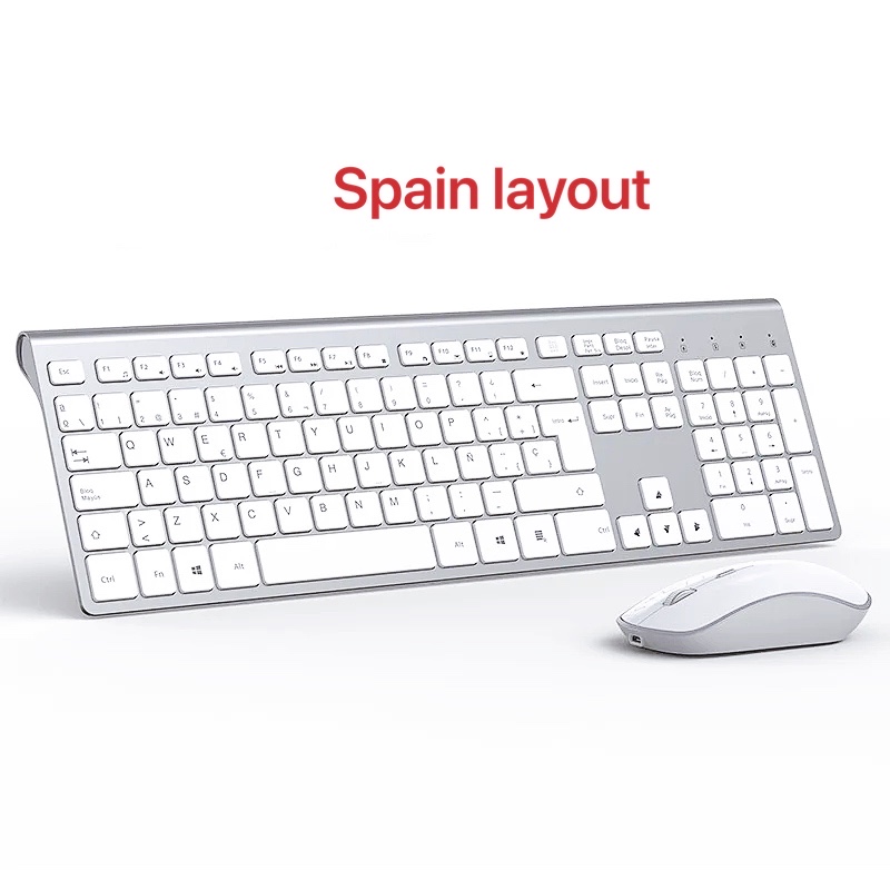 ชุดแป้นพิมพ์และเมาส์ไร้สายแบบเ - Gaming Keyboard And Mouse Combo บทวิจารณ์และราคา