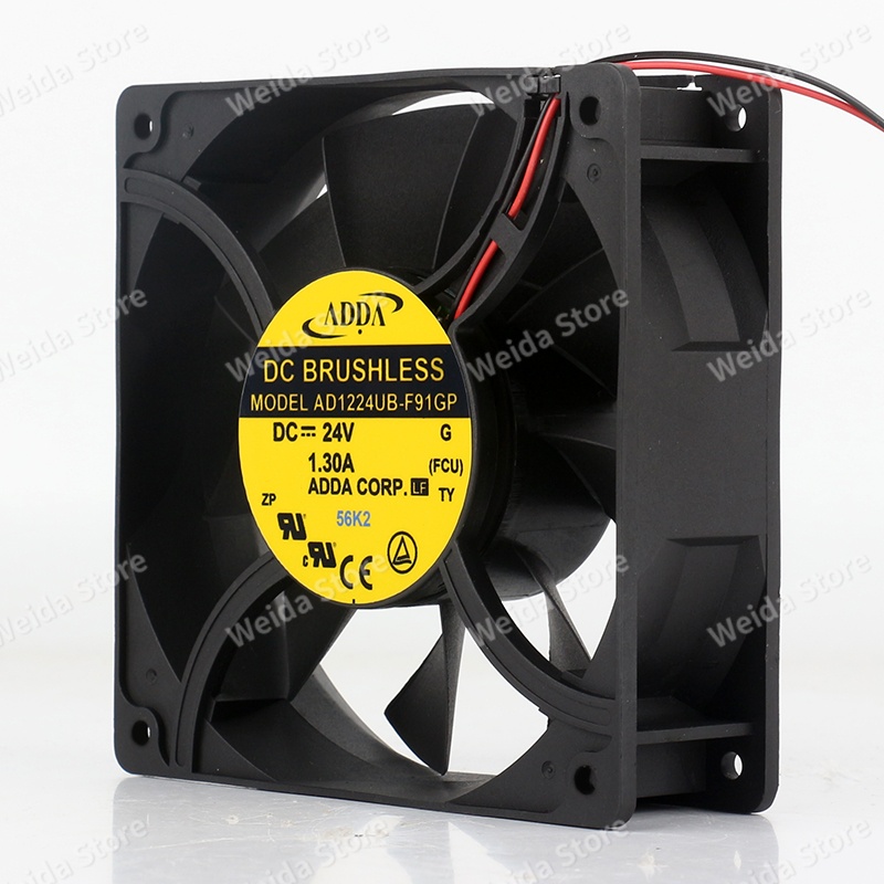 พัดลมระบายความร้อน AD1224UB-F9 - Aluminum Case 65 บทวิจารณ์และราคา