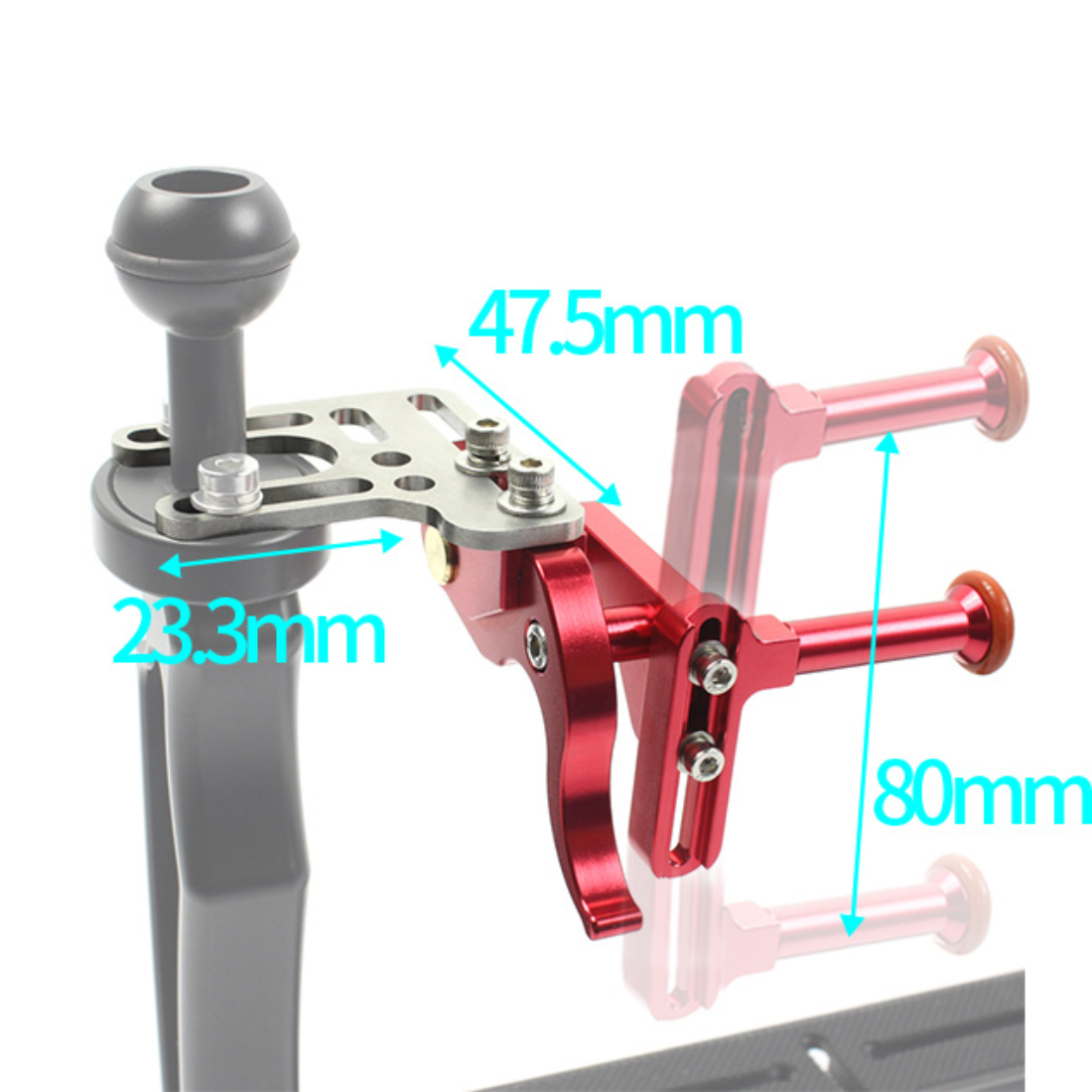 ดําน้ําใต้น้ําชัตเตอร์ Trigger - Stabilizer Screw In บทวิจารณ์และราคา