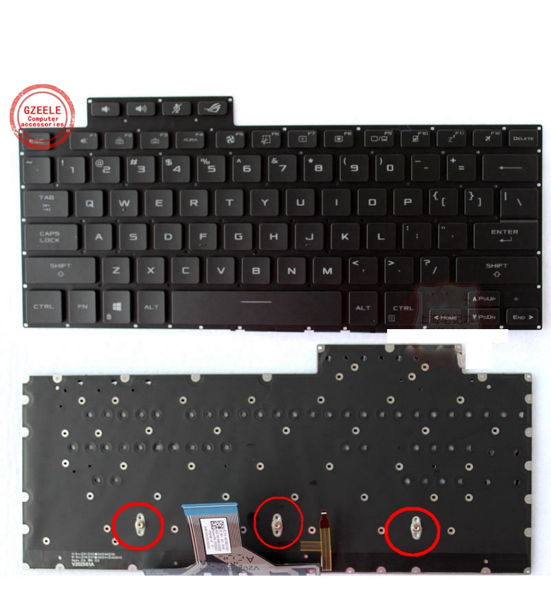 New US Backlit Keyboard for AS - Gaming Keyboard Asus บทวิจารณ์และราคา