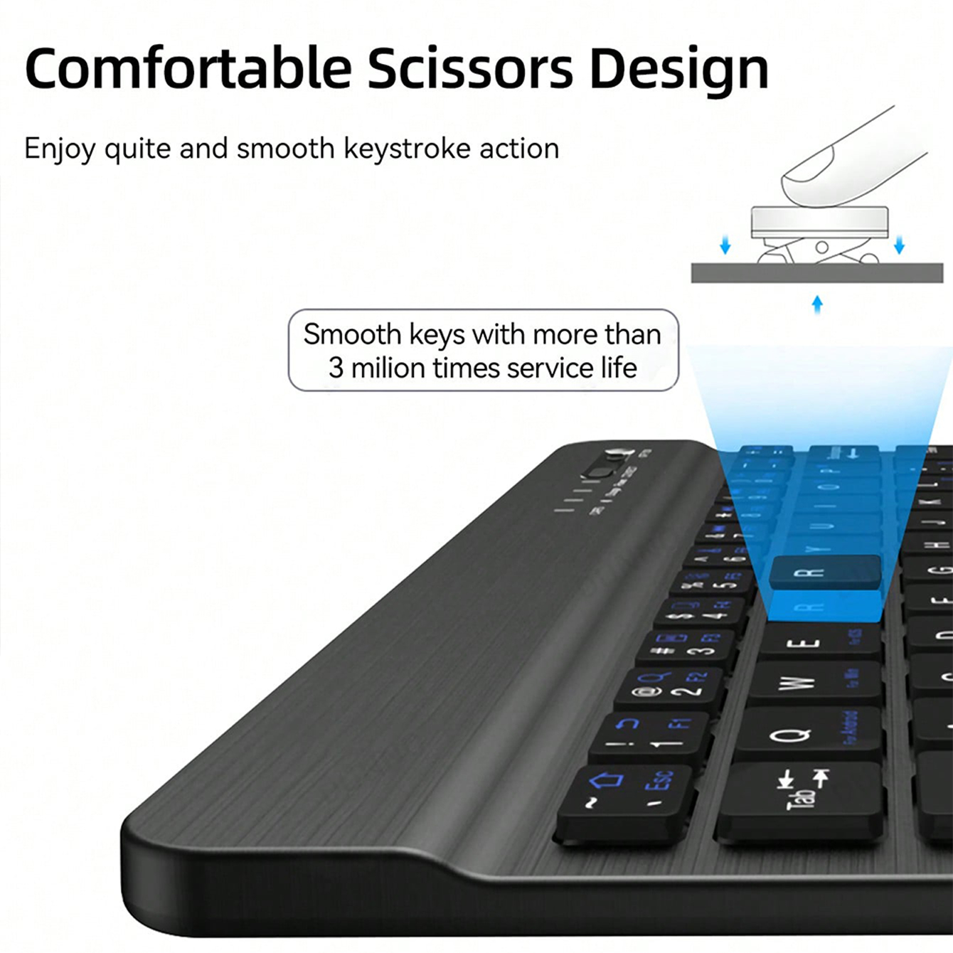 คีย์บอร์ดหลายภาษาสําหรับแท็บเล - Gaming Keyboard Mechanical Wireless บทวิจารณ์และราคา