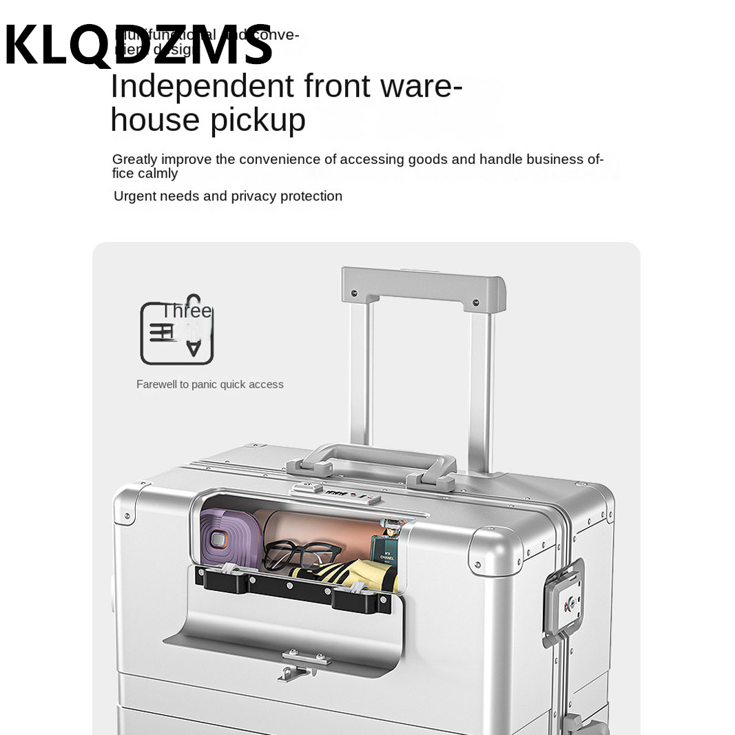 KLQDZMS กระเป๋าเดินทางแบบเปิดด - Aluminum Case 65 บทวิจารณ์และราคา