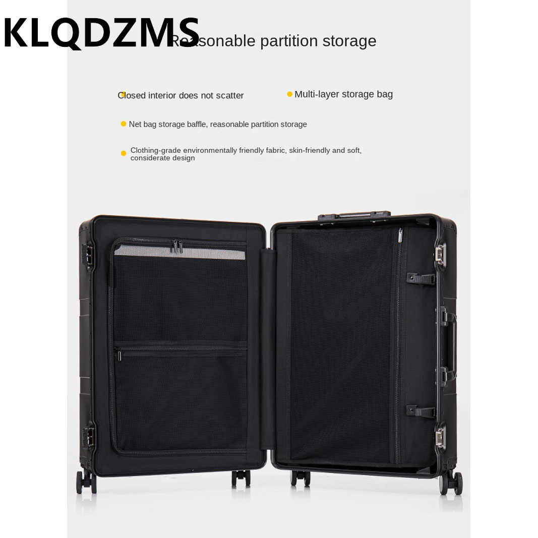 KLQDZMS กระเป๋าเดินทางแบบเปิดด - Aluminum Case 65 บทวิจารณ์และราคา