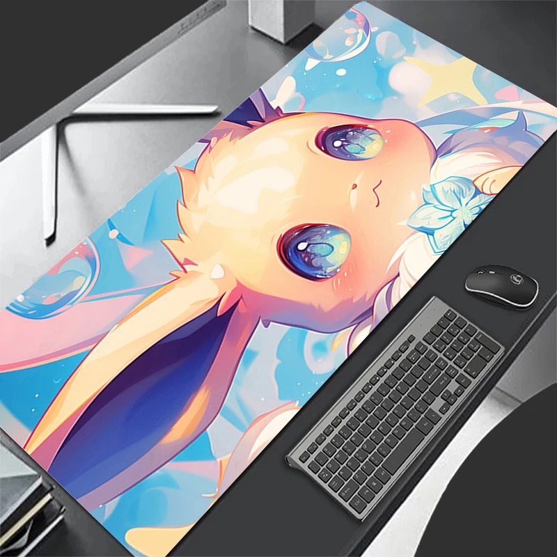 P-Pokemon Eevee Anime Gaming M - Gaming Keyboard En Mouse บทวิจารณ์และราคา