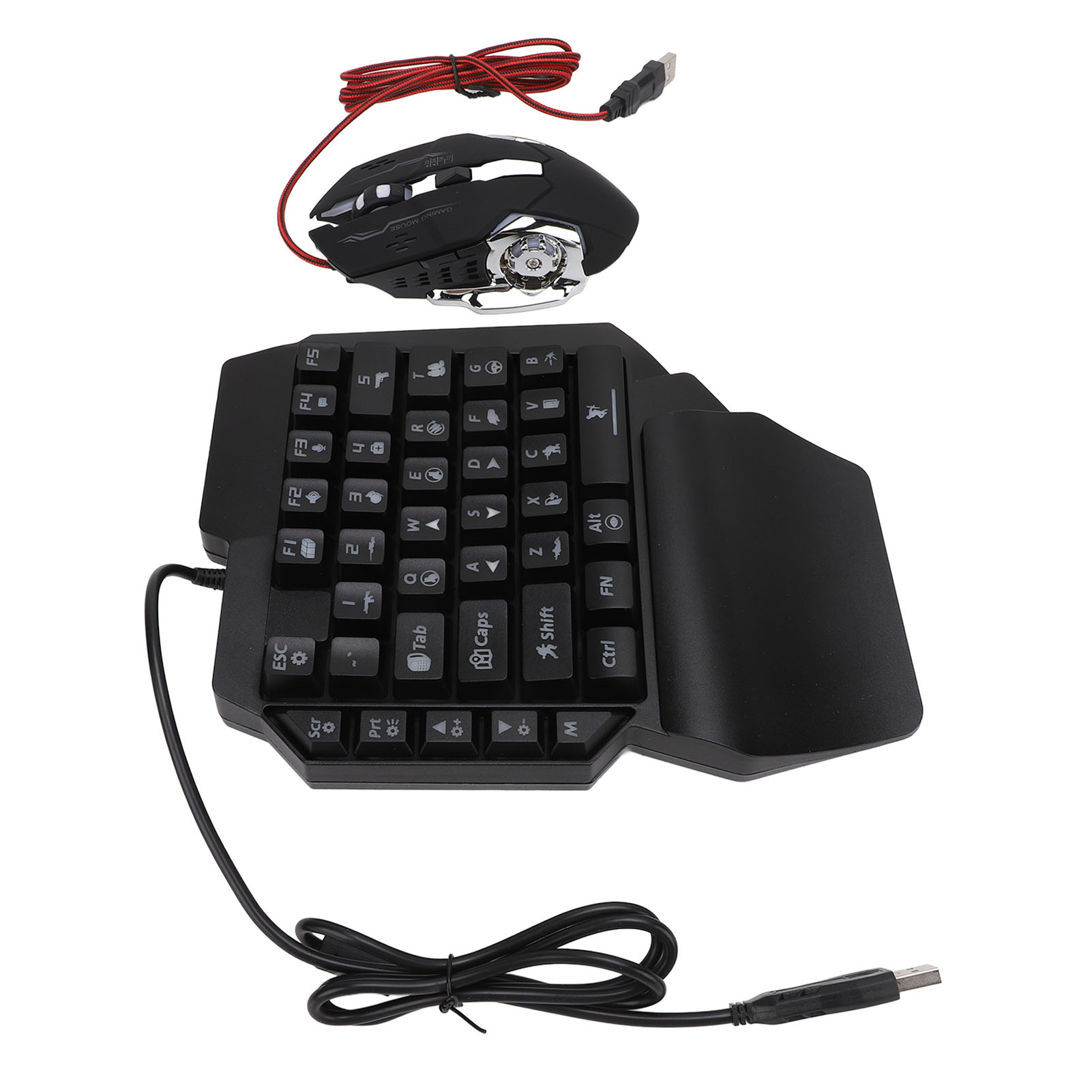 ชุดแปลงเมาส์คีย์บอร์ด ชุดคีย์บ - Gaming Keyboard And Mouse Combo บทวิจารณ์และราคา