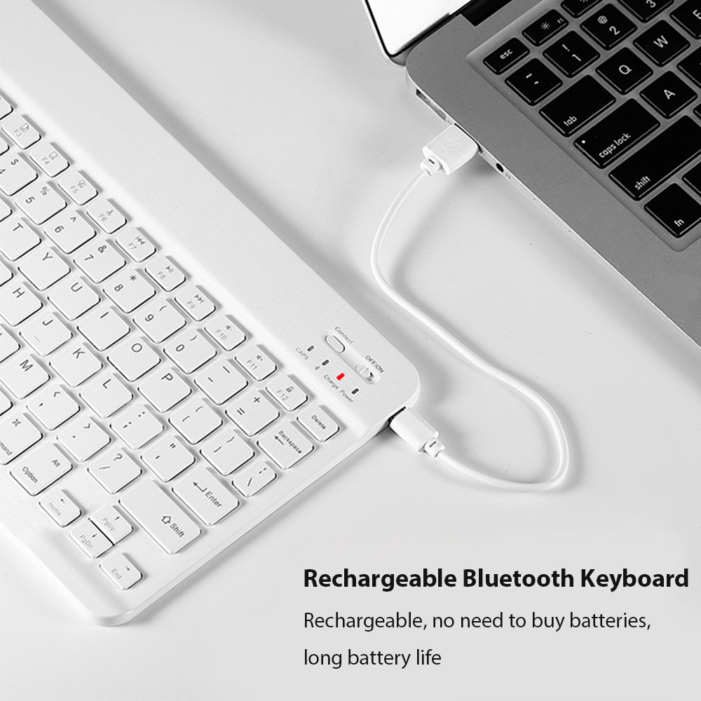 คีย์บอร์ดไร้สาย Bluetooth โทรศ - Gaming Keyboard Mechanical Wireless บทวิจารณ์และราคา