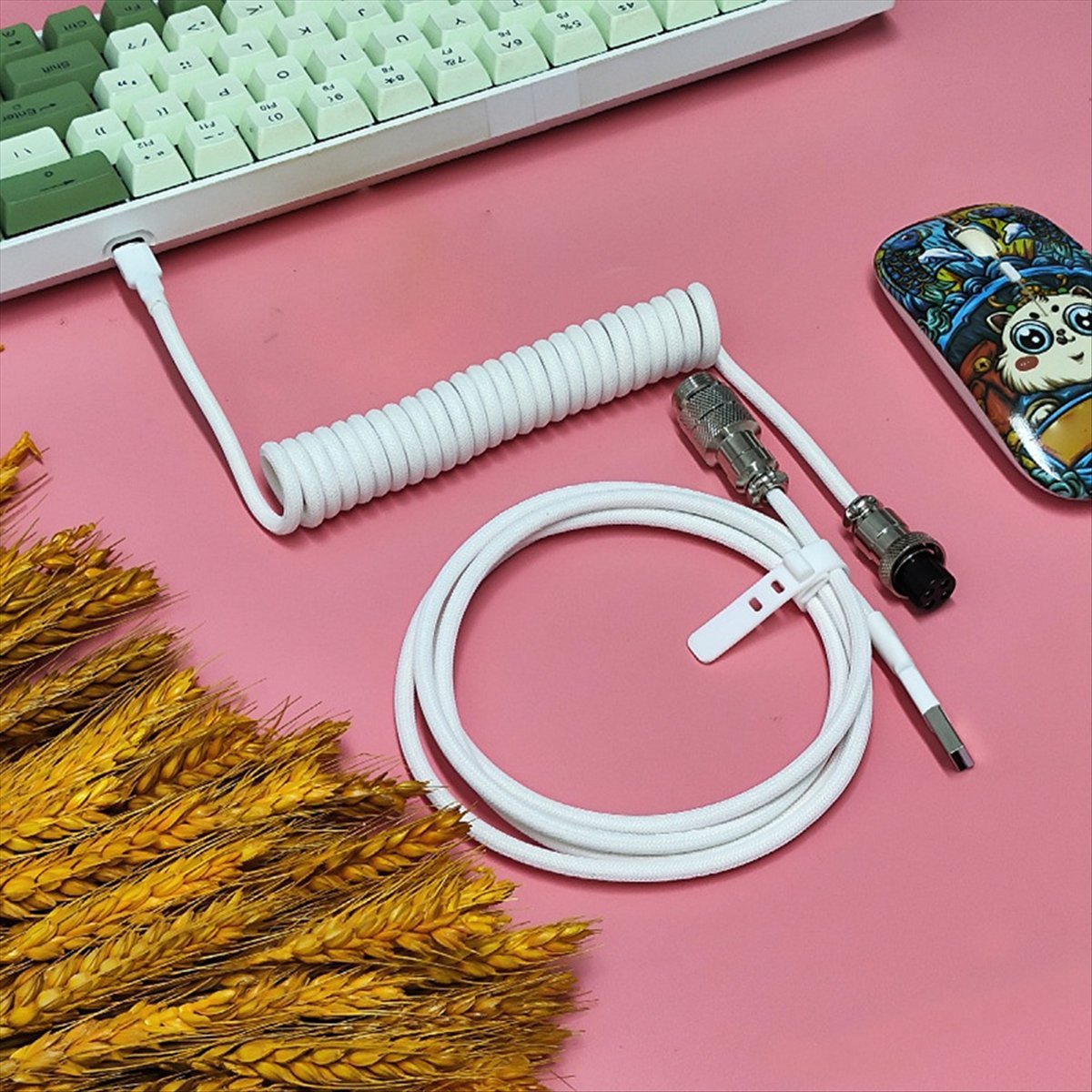 สายเคเบิล USB Type-C แบบ AAAE  - Coiled Usb Cable บทวิจารณ์และราคา