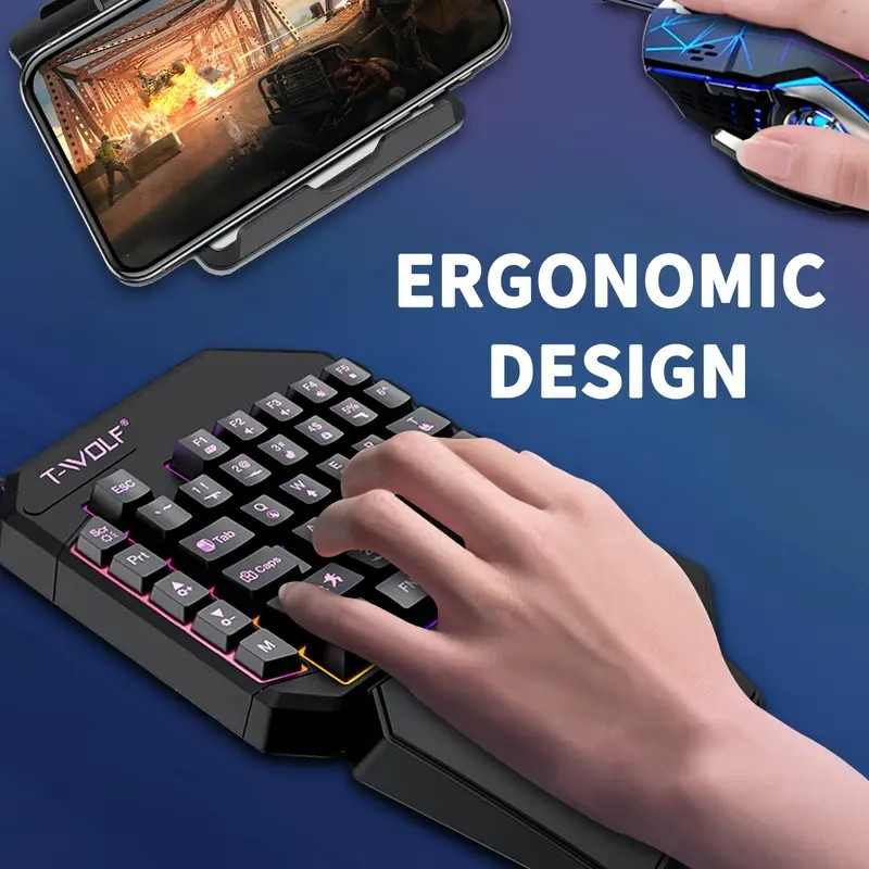 FocusOnPC TF900 ชุดแปลงสัญญาณเ - Gaming Keyboard And Mouse Mobile บทวิจารณ์และราคา