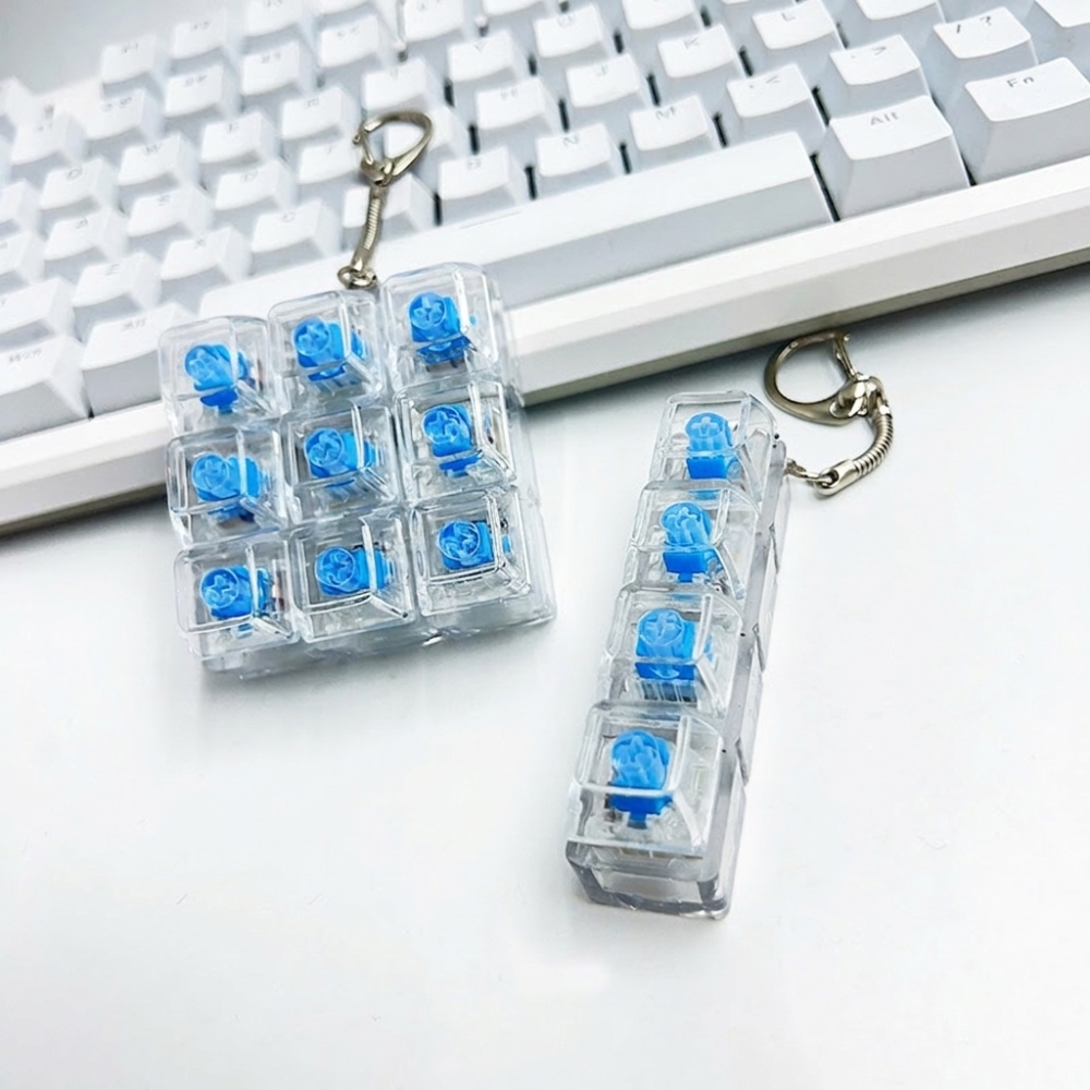 พวงกุญแจของเล่นคลายเครียดสวิตช - Gaming Keyboard Tester บทวิจารณ์และราคา