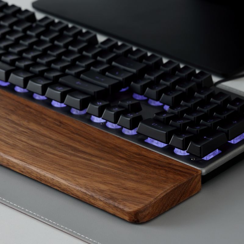 ที่พักข้อมือไม้แท้สำหรับคีย์บอ - Gaming Keyboard And Mouse Combo บทวิจารณ์และราคา