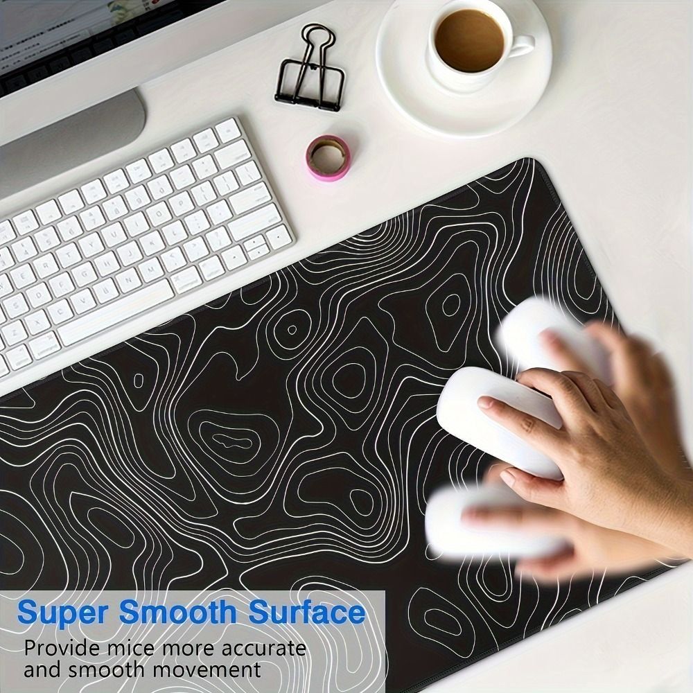 แผ่นรองเมาส์สำหรับเล่นเกมระดับ - Gaming Keyboard And Mouse Pad บทวิจารณ์และราคา
