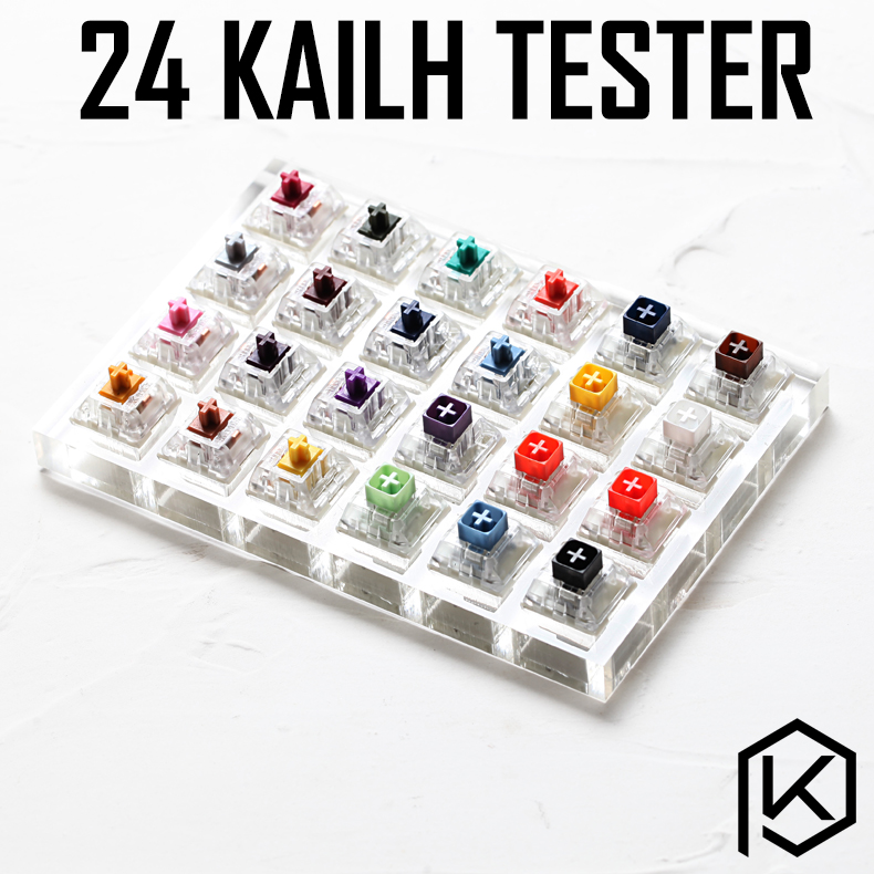 24 สวิทช์สวิทช์เครื่องทดสอบฐาน - Gaming Keyboard Tester บทวิจารณ์และราคา