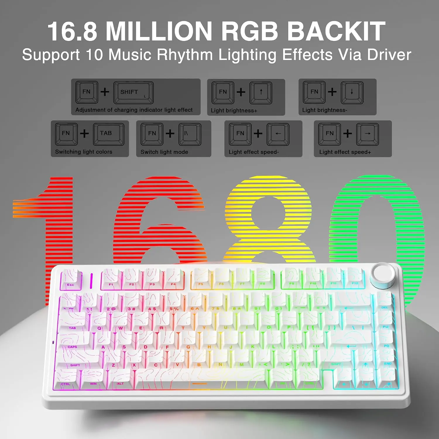 AULA F75 HE คีย์บอร์ดแม่เหล็ก  - Gaming Keyboard Mechanical บทวิจารณ์และราคา
