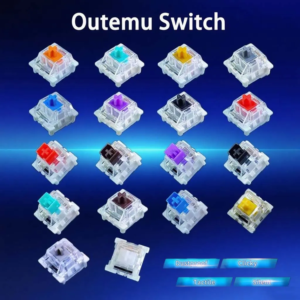 สวิตช์ Outemu สำหรับคีย์บอร์ดแ - Mechanical Switch Tester บทวิจารณ์และราคา